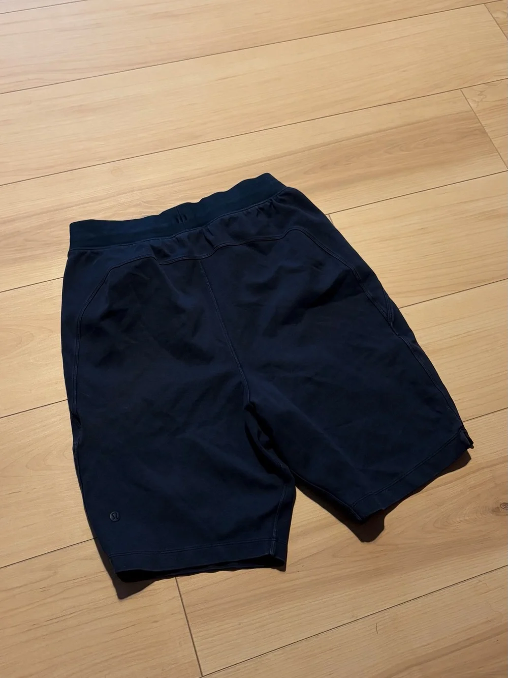 Lululemon Navy Blue Drawstring Active Shorts